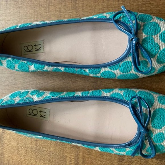 Italian ballerinas, size 7.5 - Picture 4 of 4